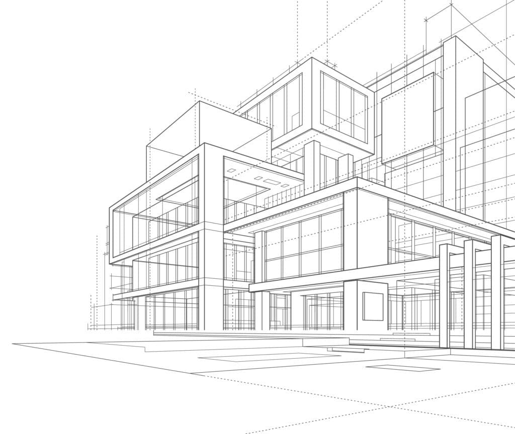 image of building schematic design