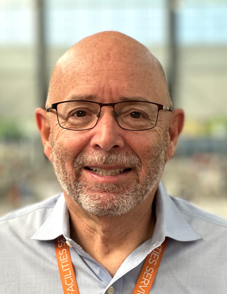 image of Cesar Penalba at the Facilities Services Complex
