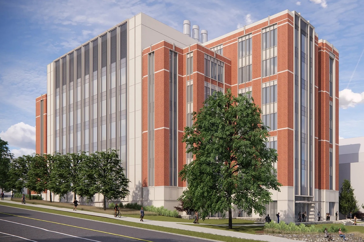 Rendering of the Chemistry Building