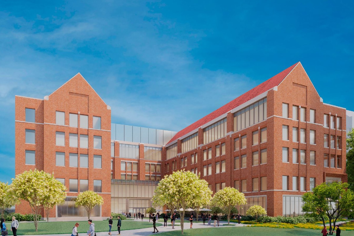 A rendering of Haslam Business Expansion